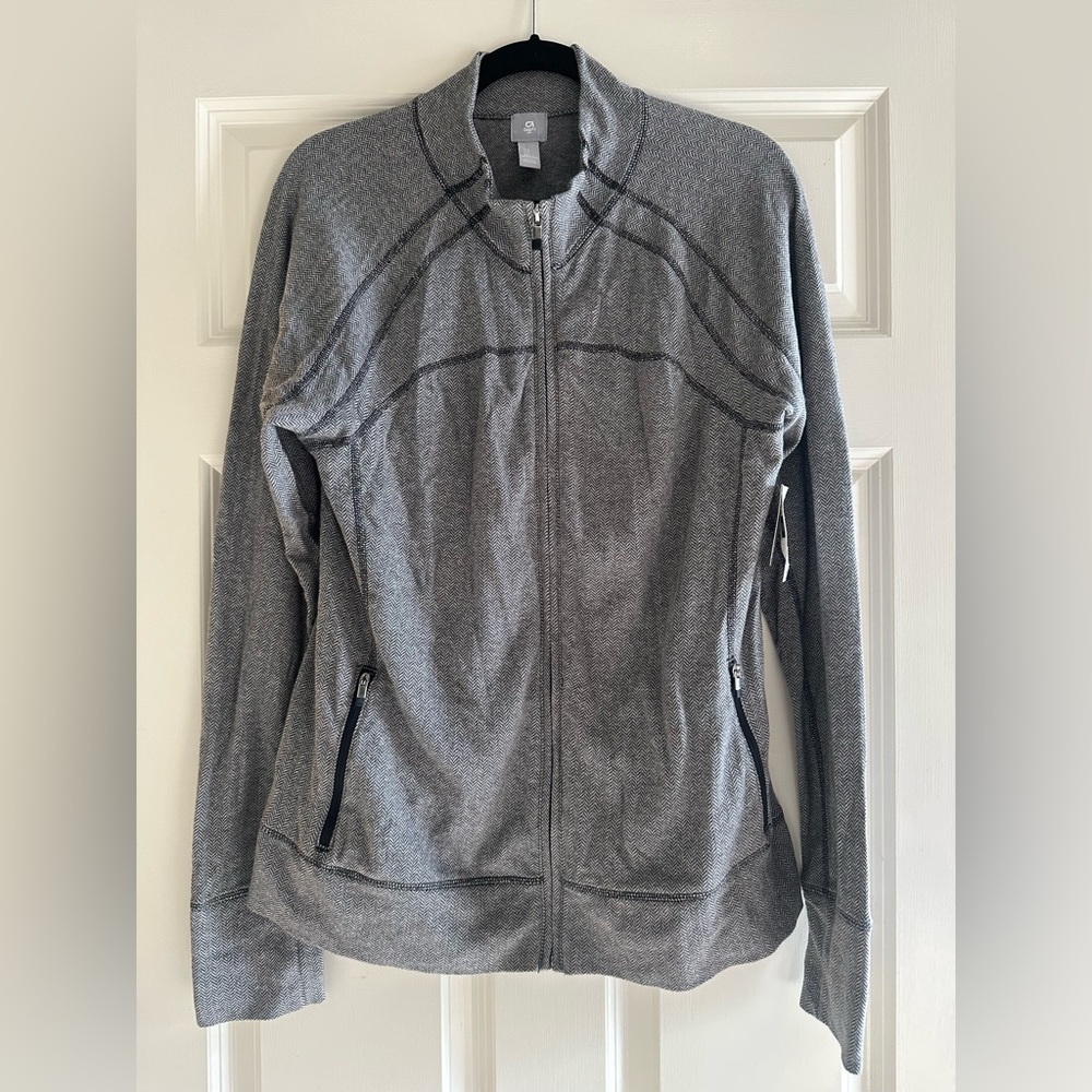 NWT Herringbone Jacket - Grey, GAP Fit